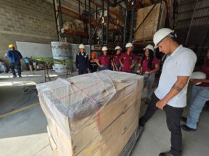Jornada en un ambiente real de bodega.
