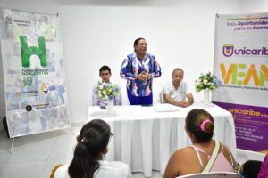 Luz Marina Toncel, líder de la Unidad VEAN.