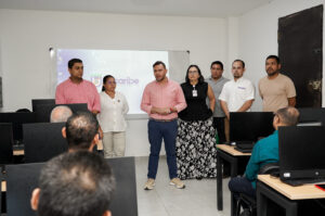 La jornada permitió evaluar de manera simultánea las competencias pedagógicas, disciplinares y comunicativas de los aspirantes.