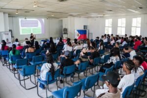 Los estudiantes recibieron orientación en cuanto a normatividad, procesos académicos, servicios institucionales y beneficios que podrán recibir mientras se forman en Unicaribe.