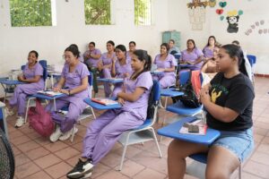 Estudiantes momposinos en sus primeros meses en la Educación Superior.