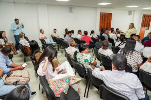 La jornada fue liderada por el rector de la Alma Máter, Leonardo Pérez Suescún, y la vicerrectora académica, Marta Corredor Moncada.