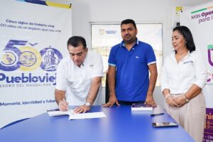 El acto de formalización estuvo presidido por el rector de la Institución de Educación Superior, Leonardo Pérez Suescún, y el alcalde de la localidad, Brando de Jesús Márquez Márquez.