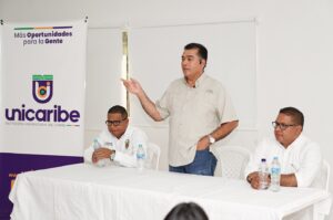 Rector de Unicaribe, Leonardo Pérez Suescún, manifestó que la llegada de Unicaribe a Guamal representa “una apuesta enorme por llegar a la subregión río de nuestro departamento del Magdalena”.