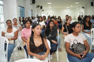 Estudiantes nuevos, Centro Tutorial de la Alma Máter en Fundación (Magdalena).