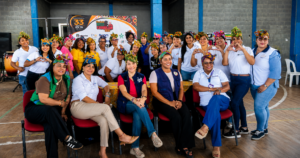 La vinculación del programa institucional a este encuentro buscó estructurar alianzas estratégicas para dinamizar los emprendimientos locales de base étnica.