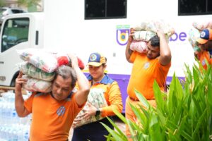 Unicaribe levantó la mano diciendo presente, hizo el esfuerzo y entregó su corazón a los hermanos colombianos que más lo necesitan en este momento.