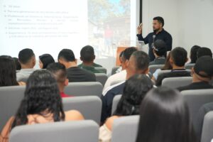 La jornada contó con la ponencia central de Víctor Rojas Carrillo, profesional en Comercio Internacional, especialista en Mercadeo y barista profesional.