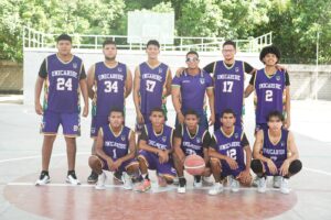 Equipo baloncesto masculino Unicaribe.